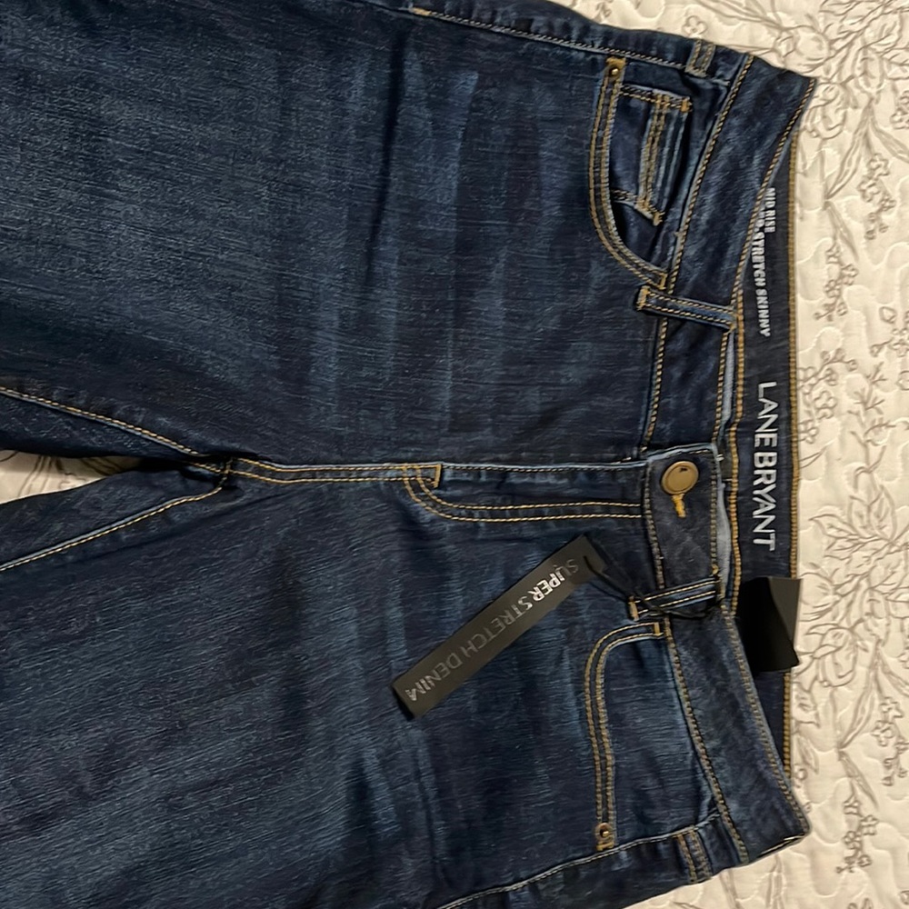 NWT Womens lane Bryant jeggings size 16